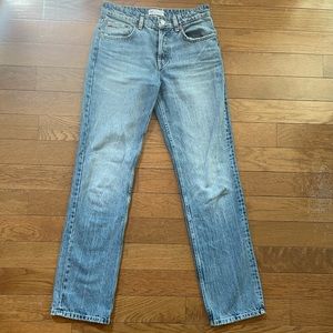 Zara women’s straight leg jeans